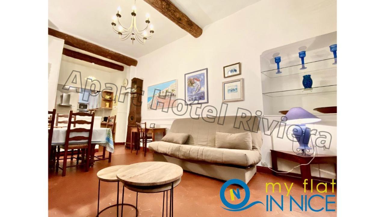Aparthotel Riviera - Barillerie 3 - Vieille Ville 50M De La Plage- 4 Pieces - Ac Nice Dış mekan fotoğraf